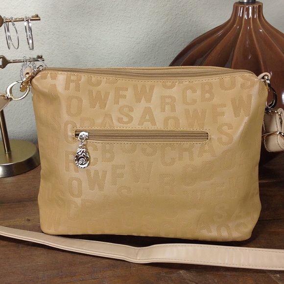 RolesJia Tan Faux Leather Alphabet Cross B… - Picture 3 of 8